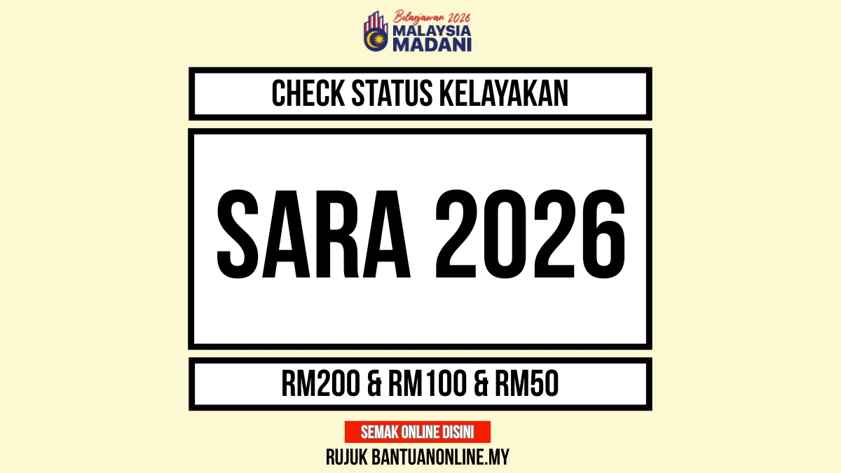 CHECK STATUS SARA 2026