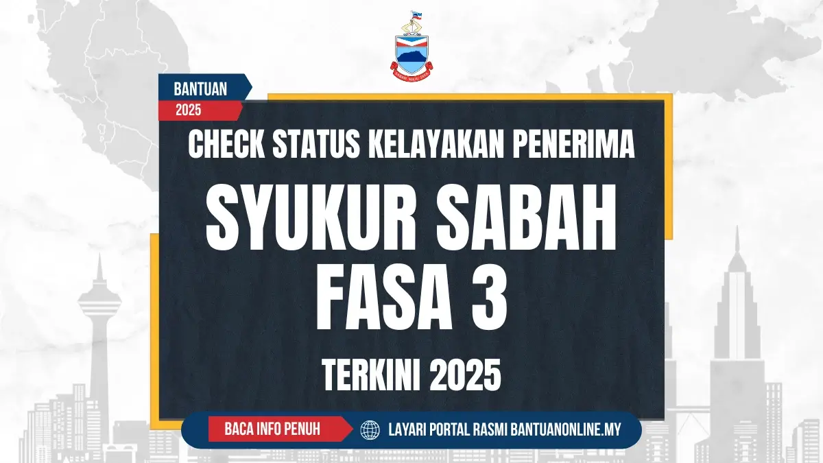 CHECK STATUS SYUKUR SABAH