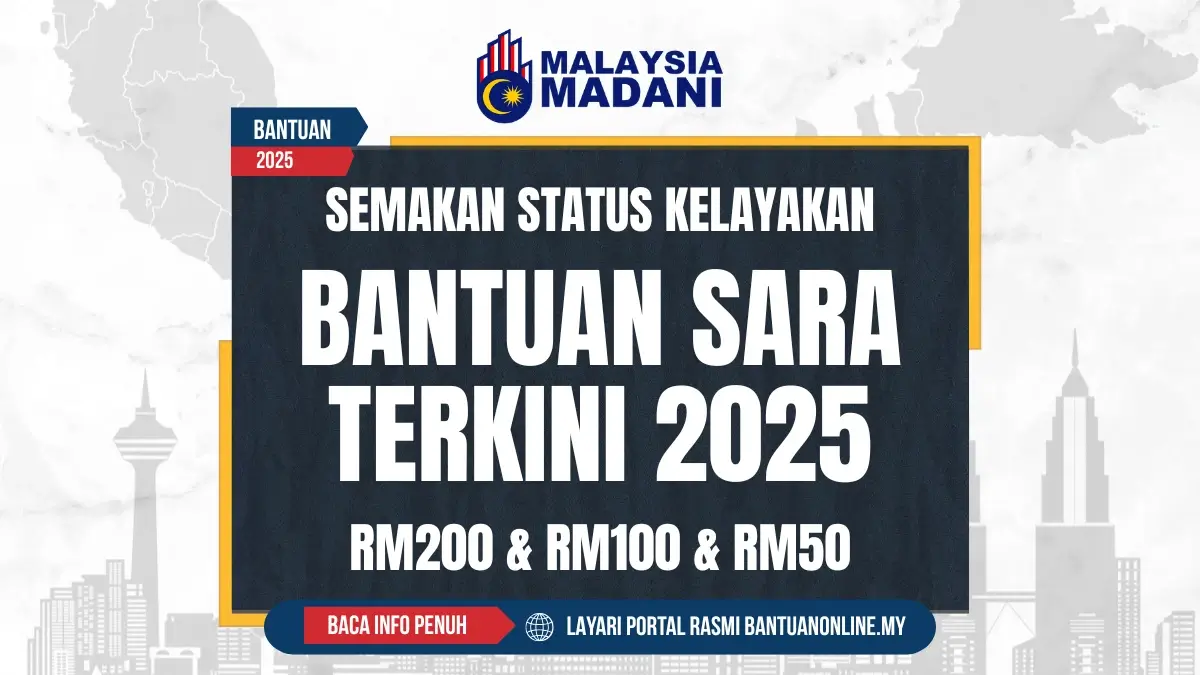 SARA 2025 KELAYAKAN
