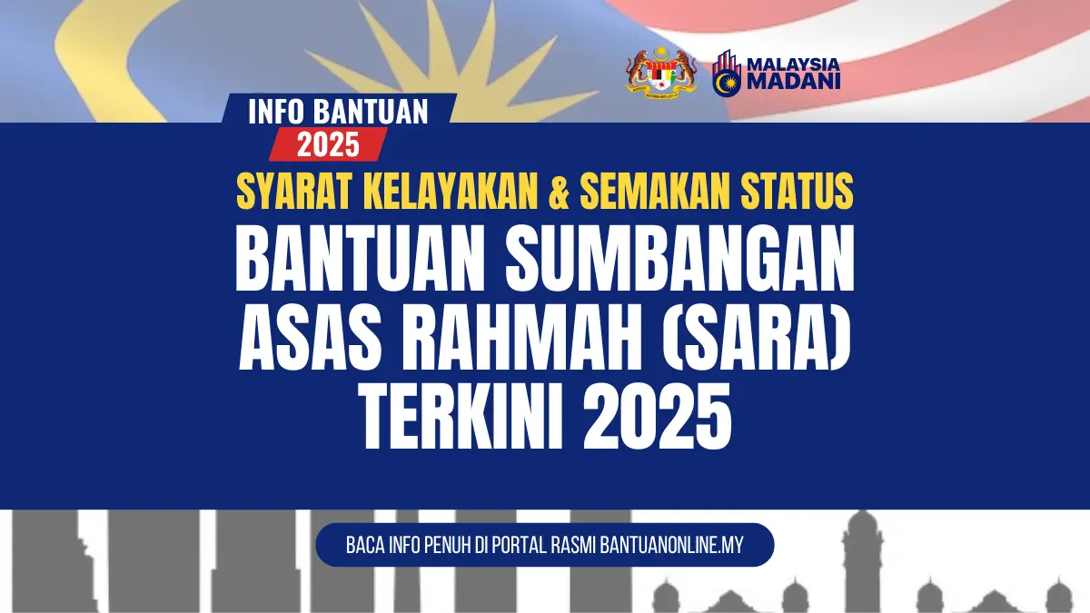 SYARAT KELAYAKAN BANTUAN SARA