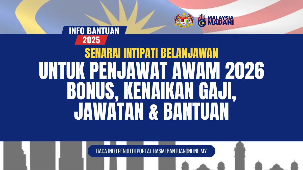 BELANJAWAN 2026 PENJAWAT AWAM
