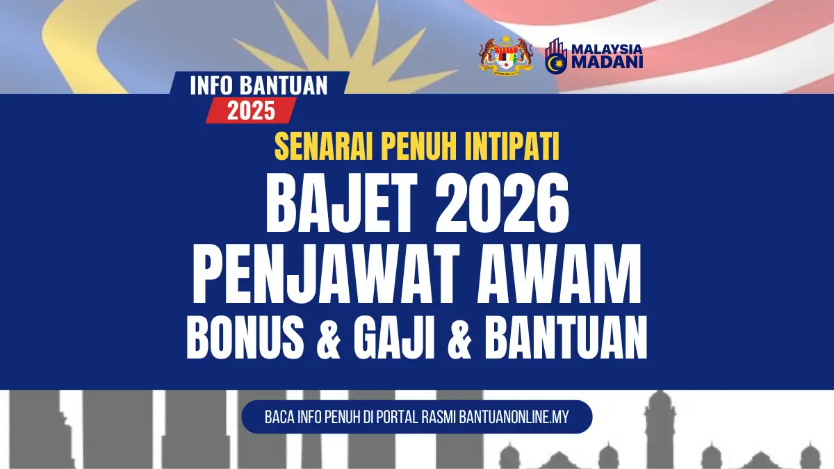 BAJET 2026 PENJAWAT AWAM
