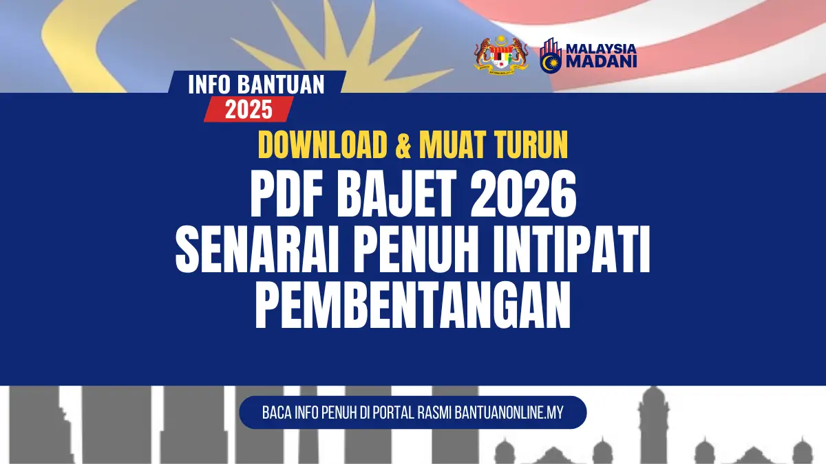 BAJET 2026 PDF