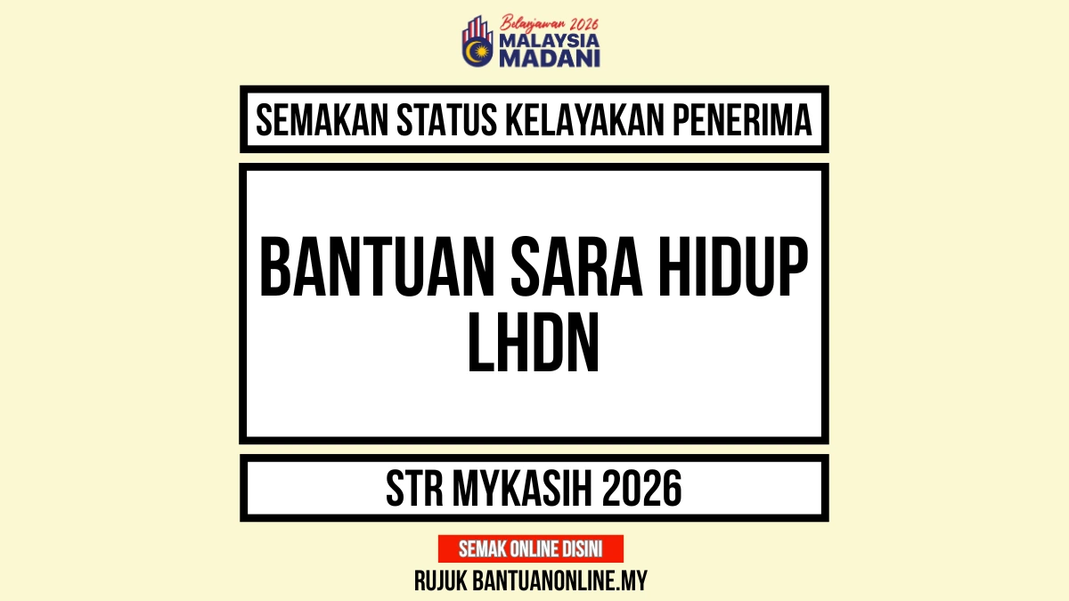 LHDN BANTUAN SARA HIDUP