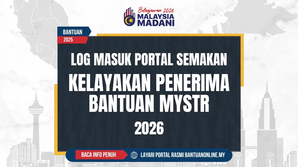 LOG MASUK MYSTR 2026