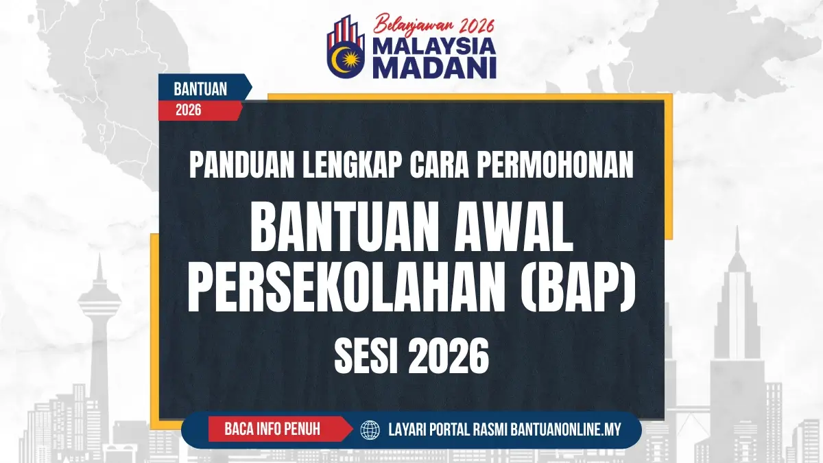 PERMOHONAN BANTUAN AWAL PERSEKOLAHAN