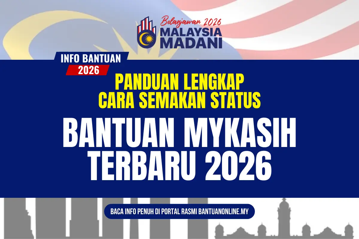 CARA SEMAKAN BANTUAN MYKASIH