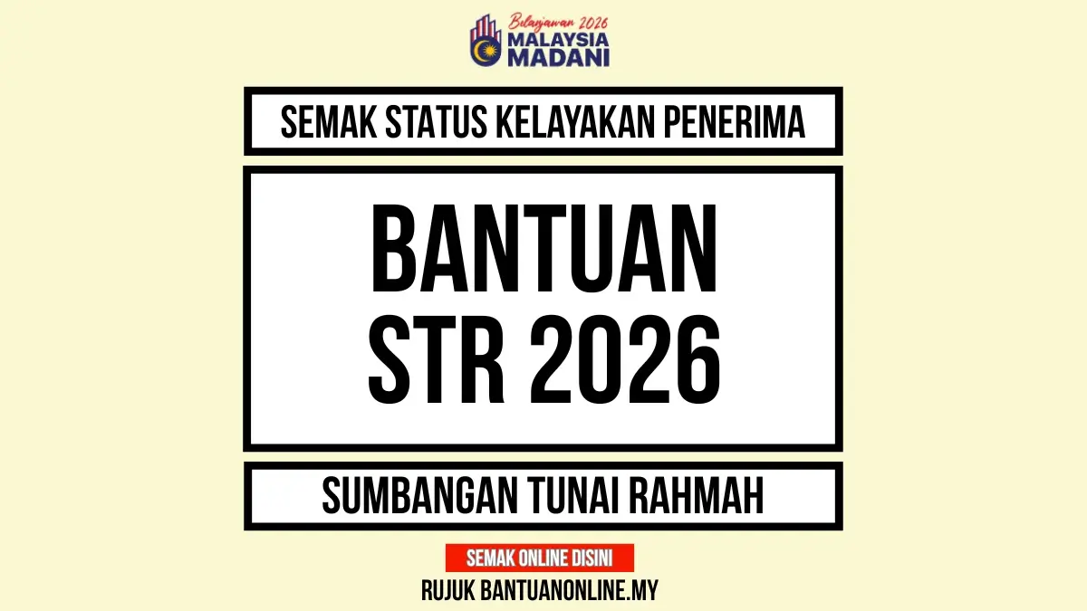 SEMAK BANTUAN STR 2026