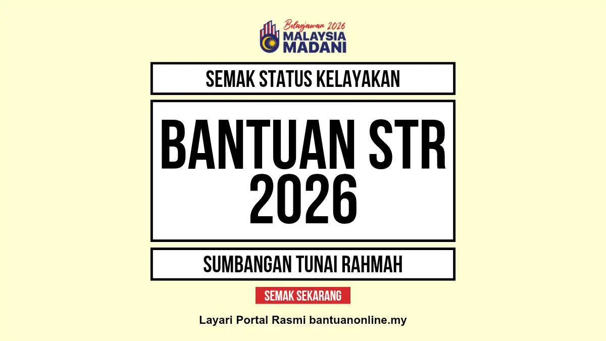 SEMAK STATUS BANTUAN STR