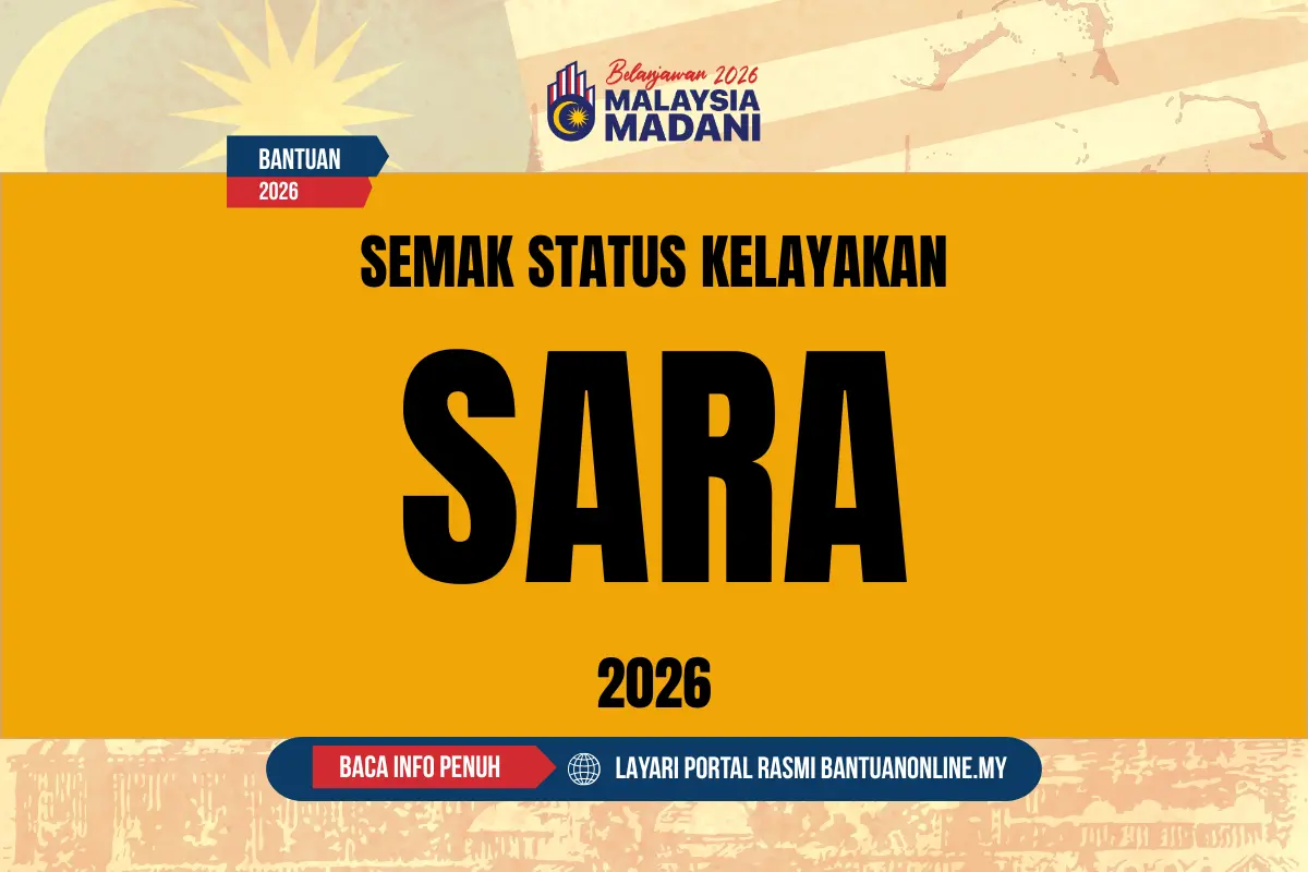 SEMAK STATUS SARA 2026