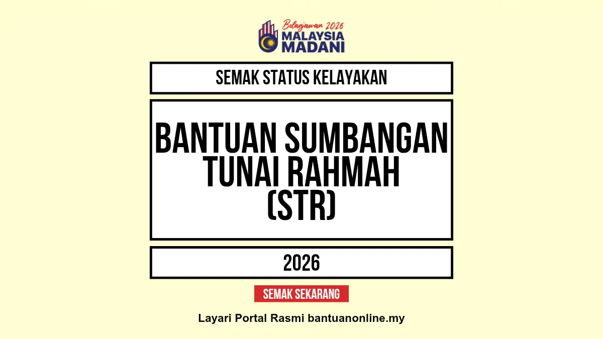 SEMAK STATUS STR 2026