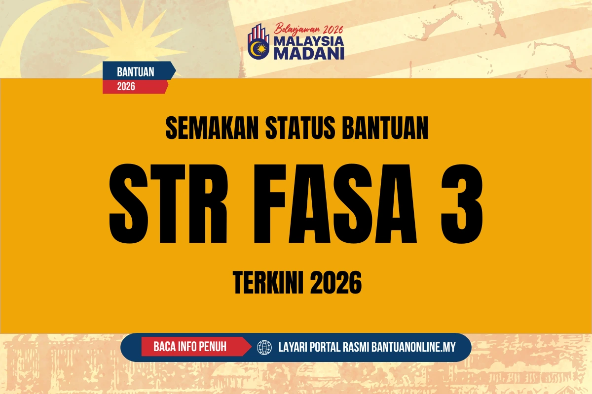 SEMAKAN BANTUAN STR