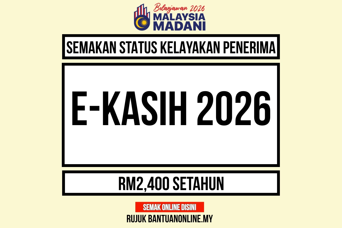 SEMAKAN E KASIH ONLINE