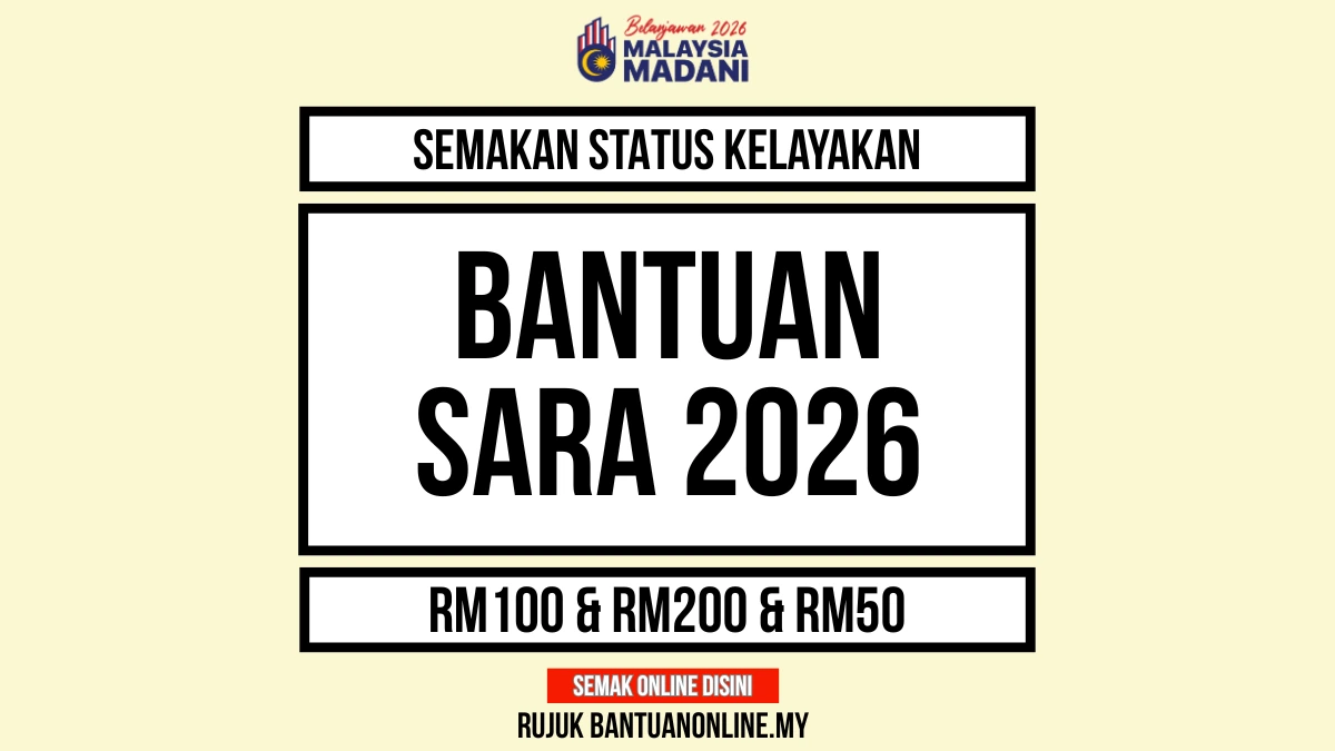 SEMAKAN SARA 2026