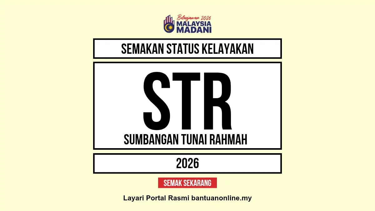 SEMAKAN STATUS STR 2026
