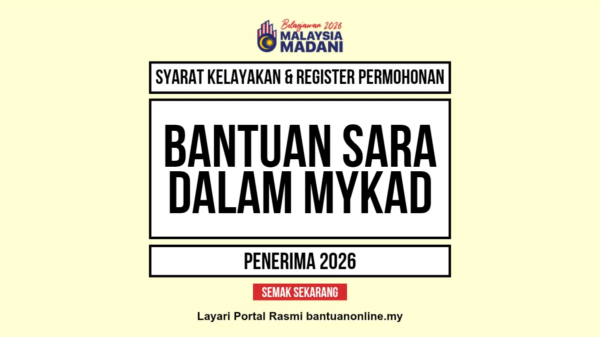 SYARAT KELAYAKAN SARA 2026