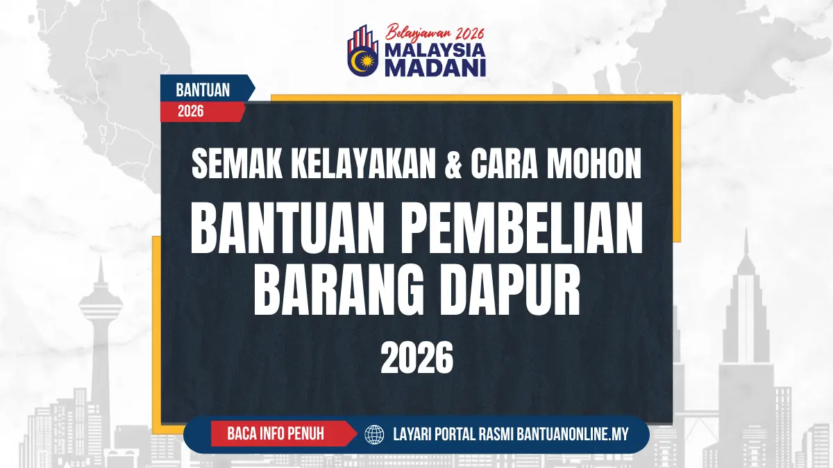 BANTUAN BARANG DAPUR 2026