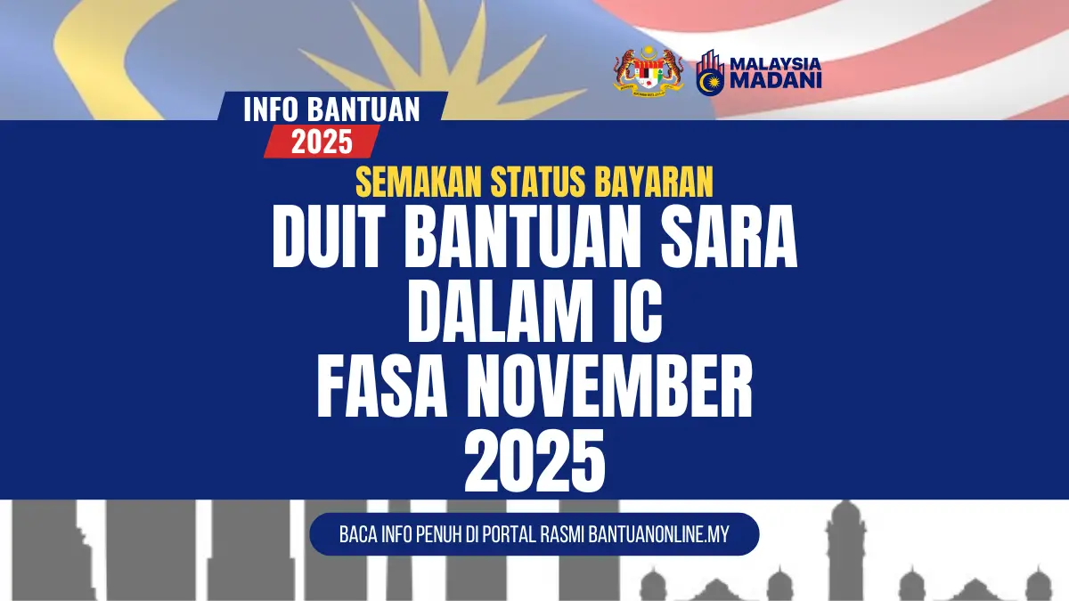 BAYARAN DUIT SARA DALAM IC FASA NOVEMBER 2025