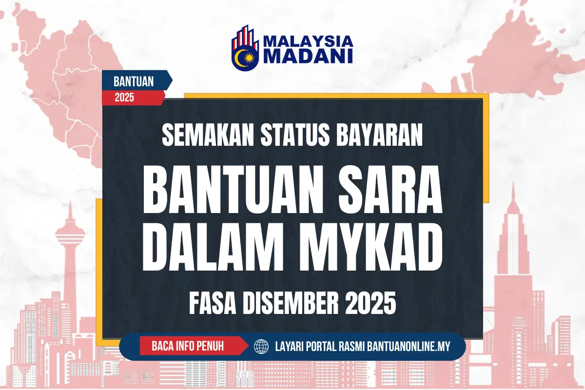 BAYARAN SARA DALAM MYKAD FASA DISEMBER 2025