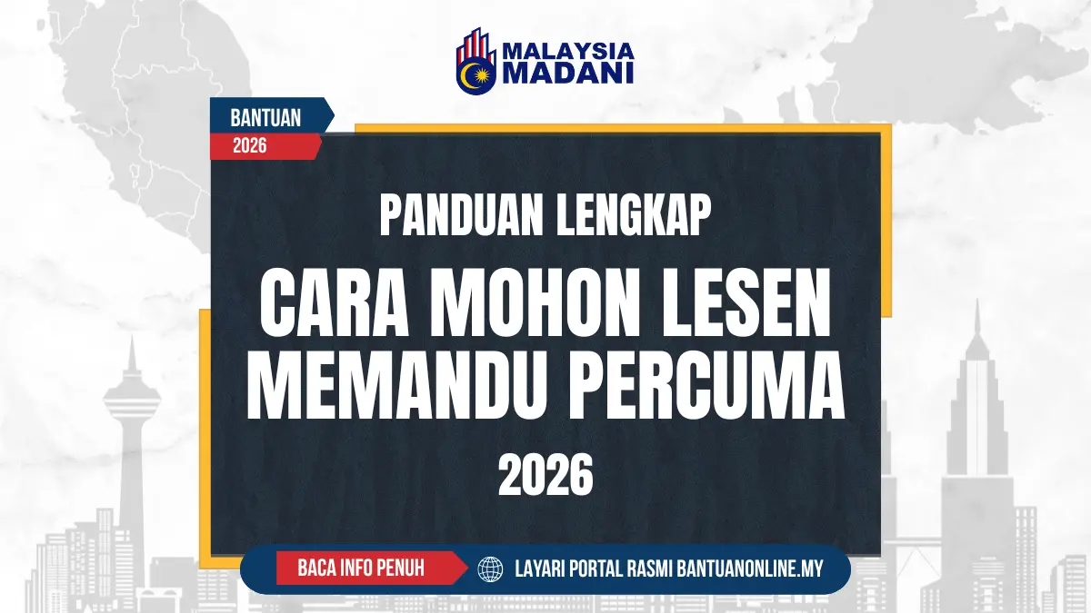 CARA MOHON LESEN PERCUMA