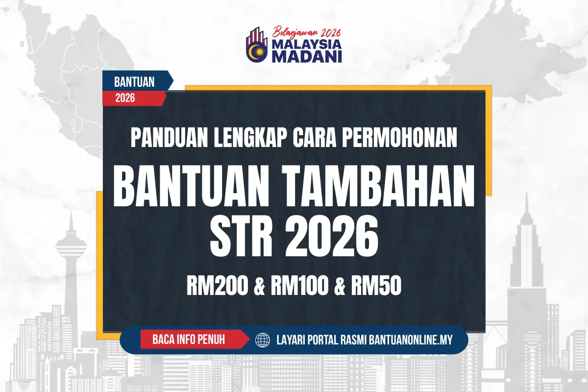 CARA PERMOHONAN STR TAMBAHAN