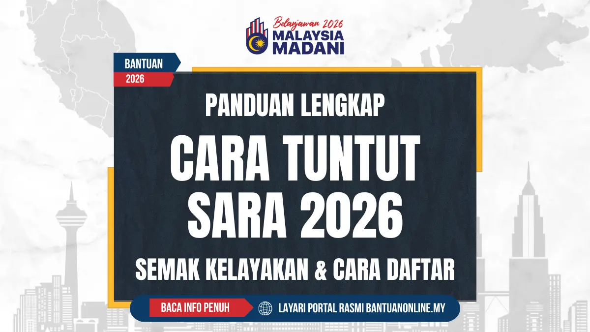 CARA TUNTUT SARA 2026