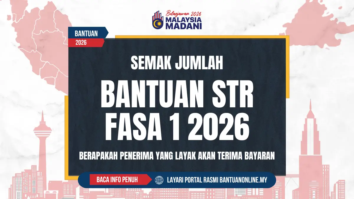 JUMLAH BANTUAN STR FASA 1
