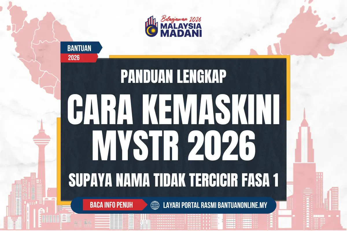 KEMASKINI ONLINE MYSTR 2026