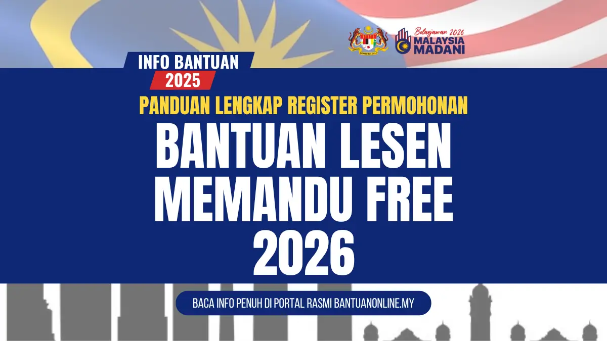 LESEN MEMANDU FREE 2026