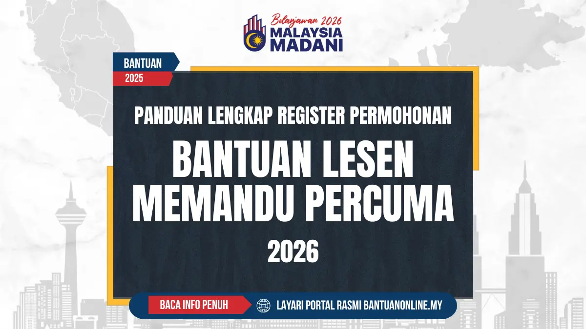LESEN MEMANDU PERCUMA 2026