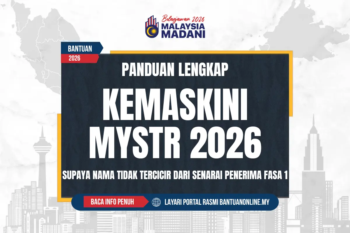 LINK KEMASKINI MYSTR 2026