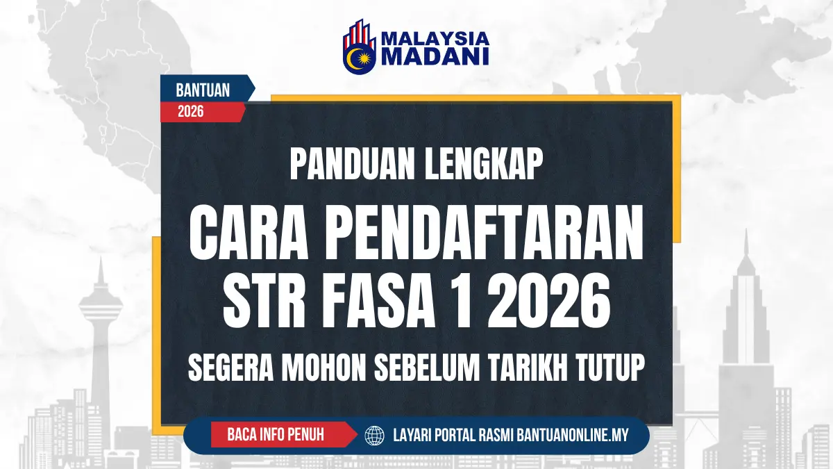 PENDAFTARAN STR FASA 1 2026