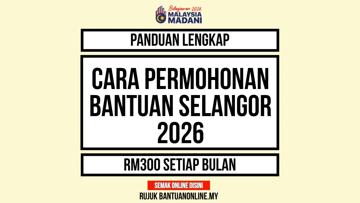 PERMOHONAN BANTUAN SELANGOR 2026