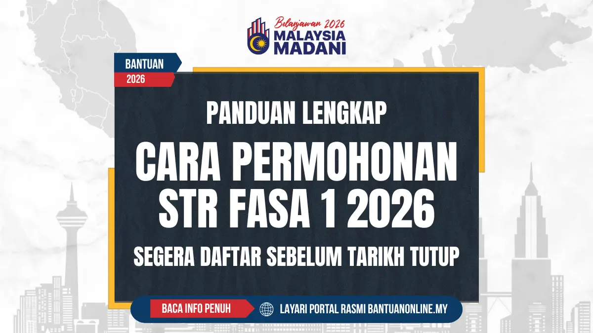 PERMOHONAN STR FASA 1 2026
