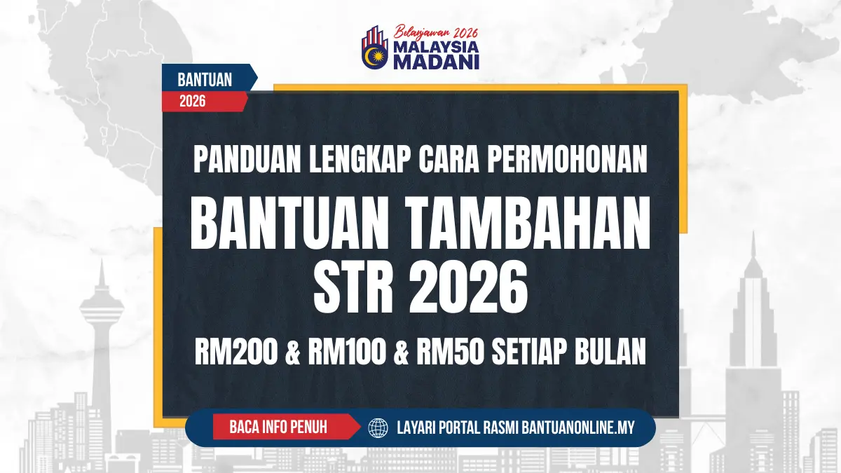 PERMOHONAN STR TAMBAHAN 2026