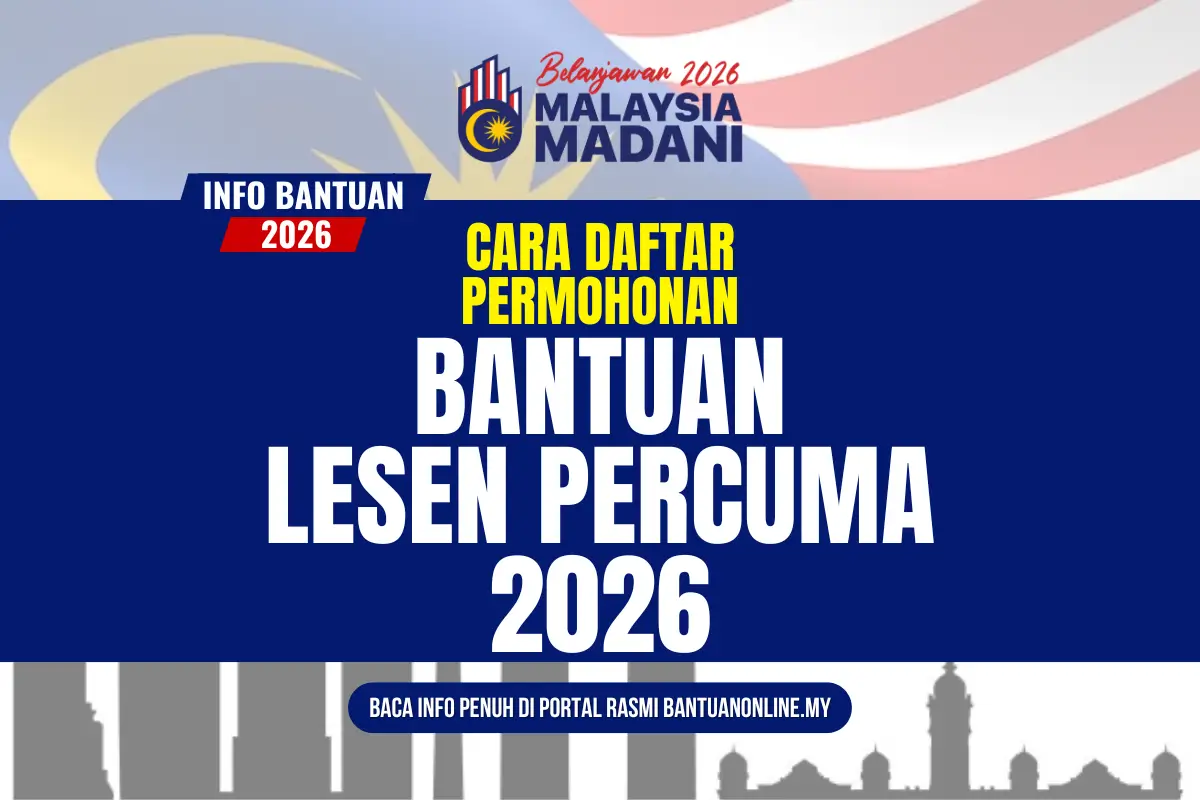 BANTUAN LESEN PERCUMA 2026