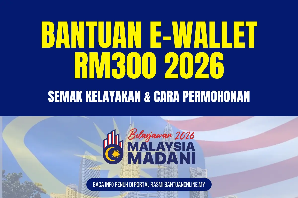 SEMAK STATUS EWALLET RM300