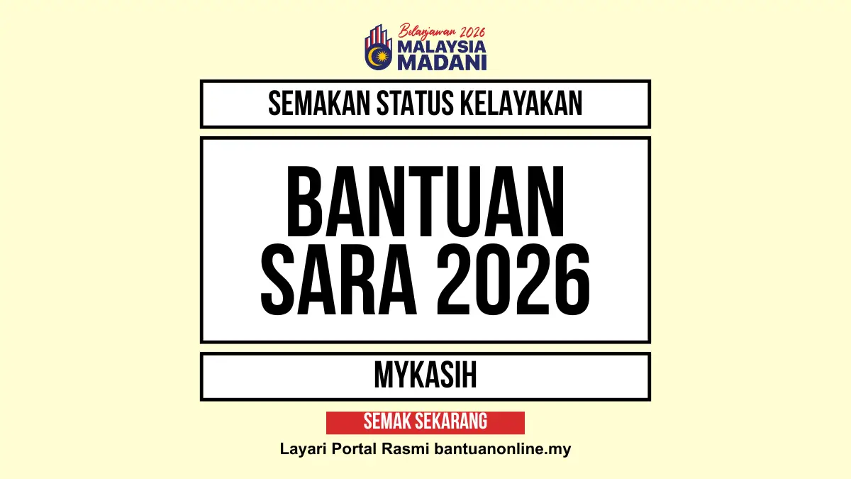 SEMAKAN SARA 2026