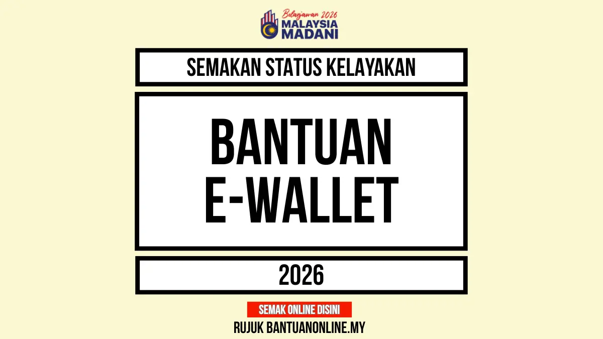 SEMAKAN STATUS EWALLET 2025