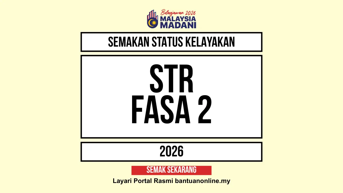 STR 2026 SEMAKAN