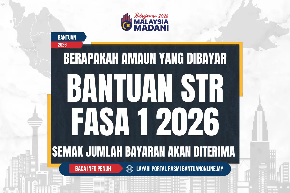 AMAUN BANTUAN STR 2026 DIBAYAR