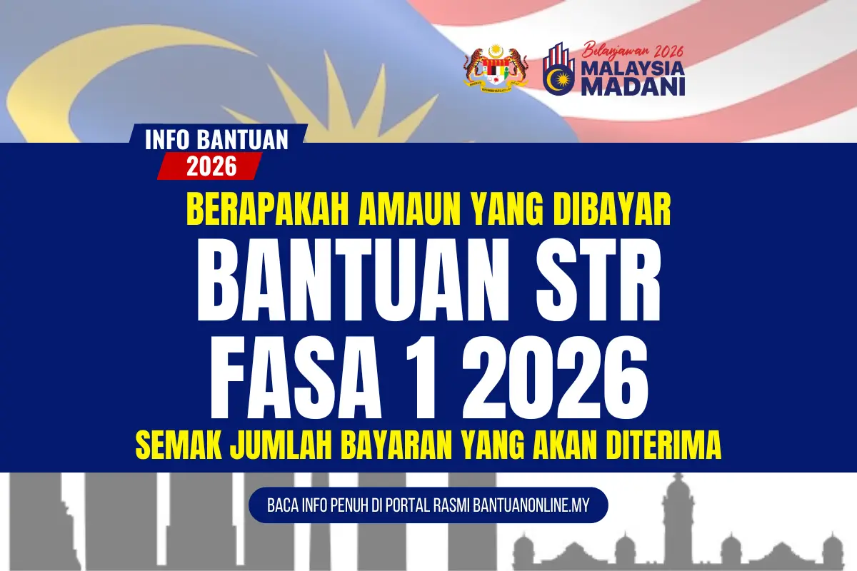 AMAUN BANTUAN STR DIBAYAR 2026