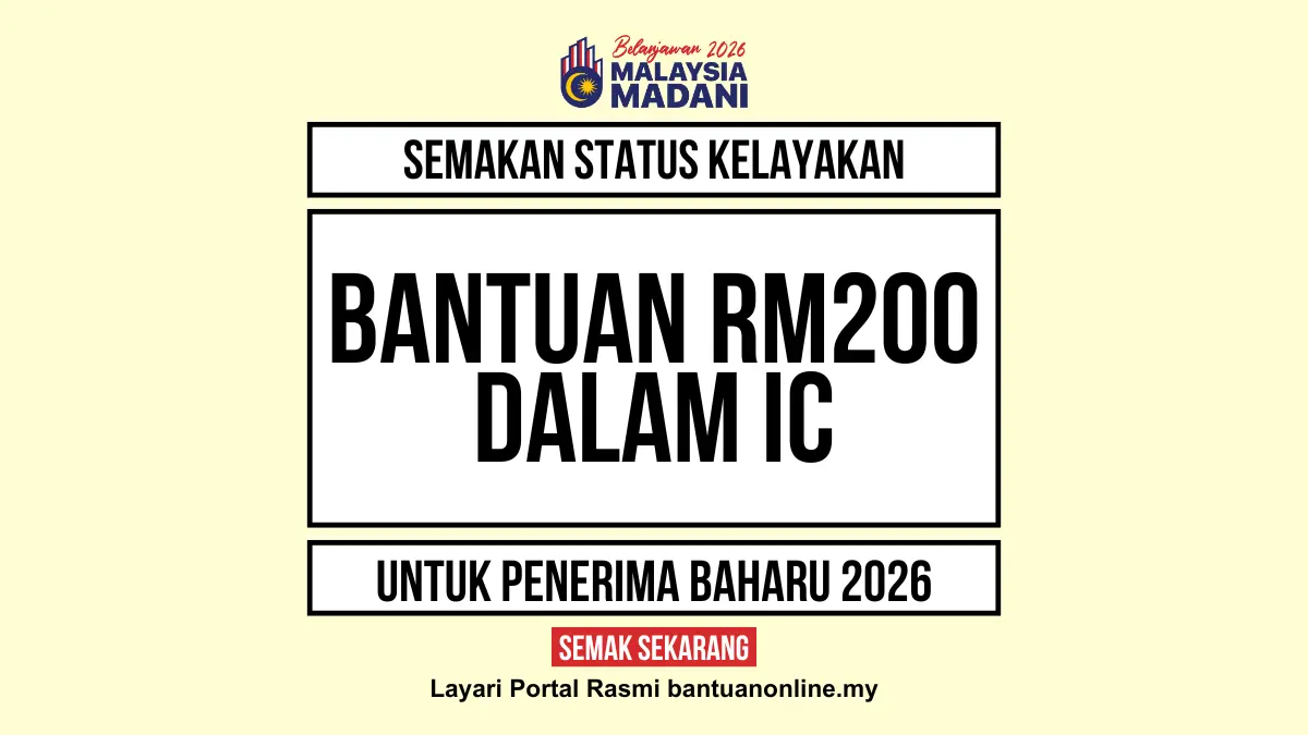 BANTUAN 200 IC 2026