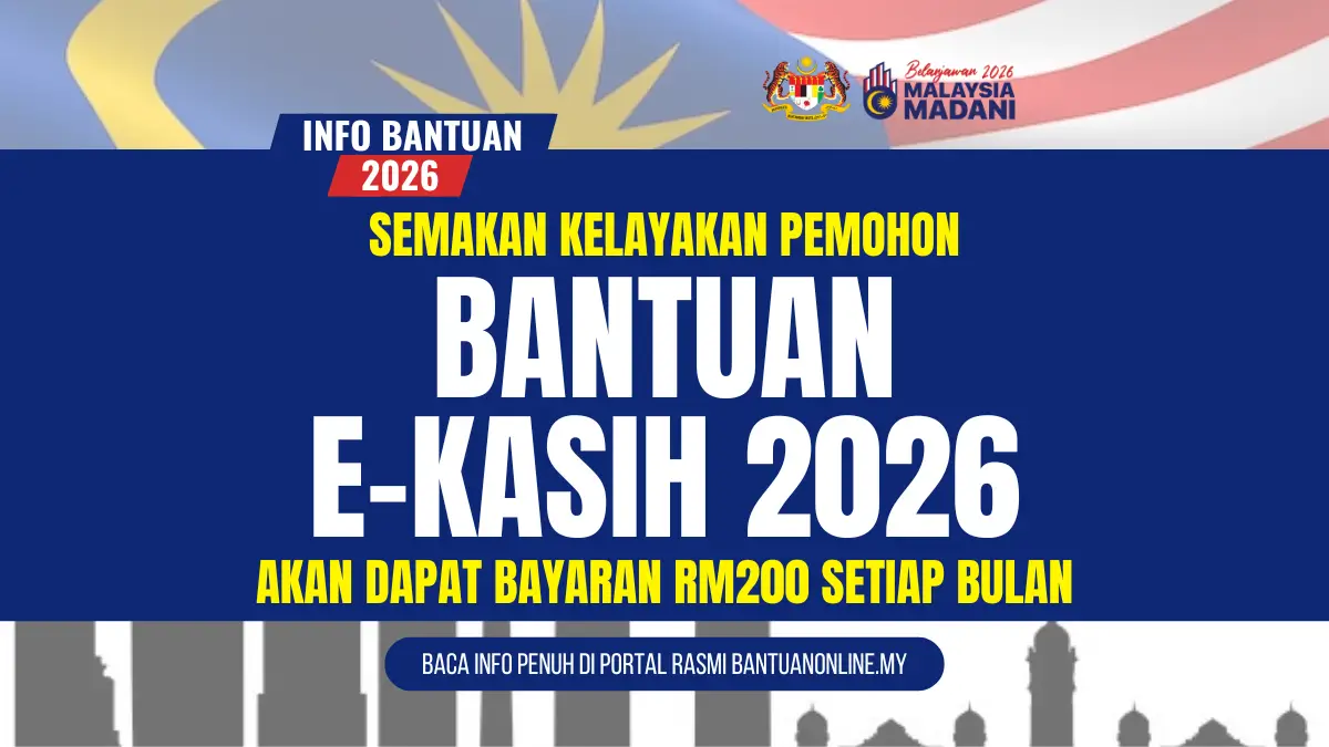 BANTUAN EKASIH RM300 2026