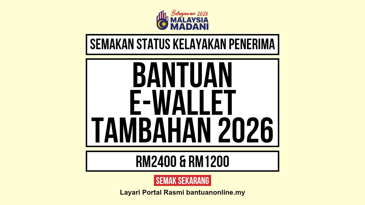 BANTUAN EWALLET TAMBAHAN 2026