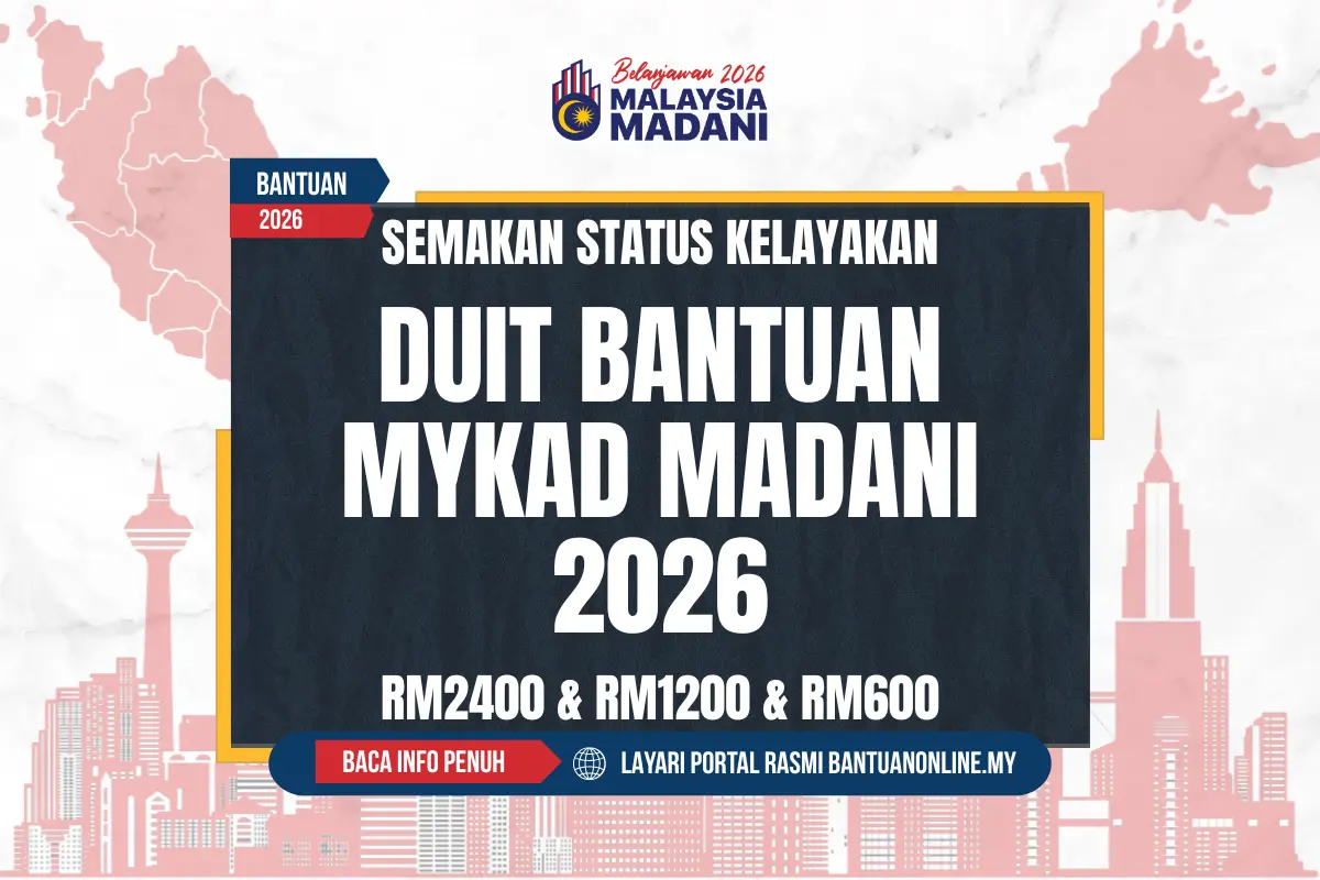 BANTUAN MYKAD MADANI 2026
