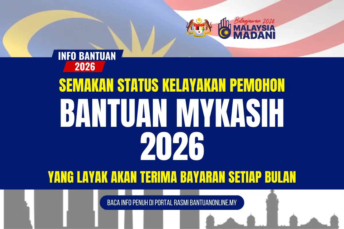 BANTUAN MYKASIH 300 2026