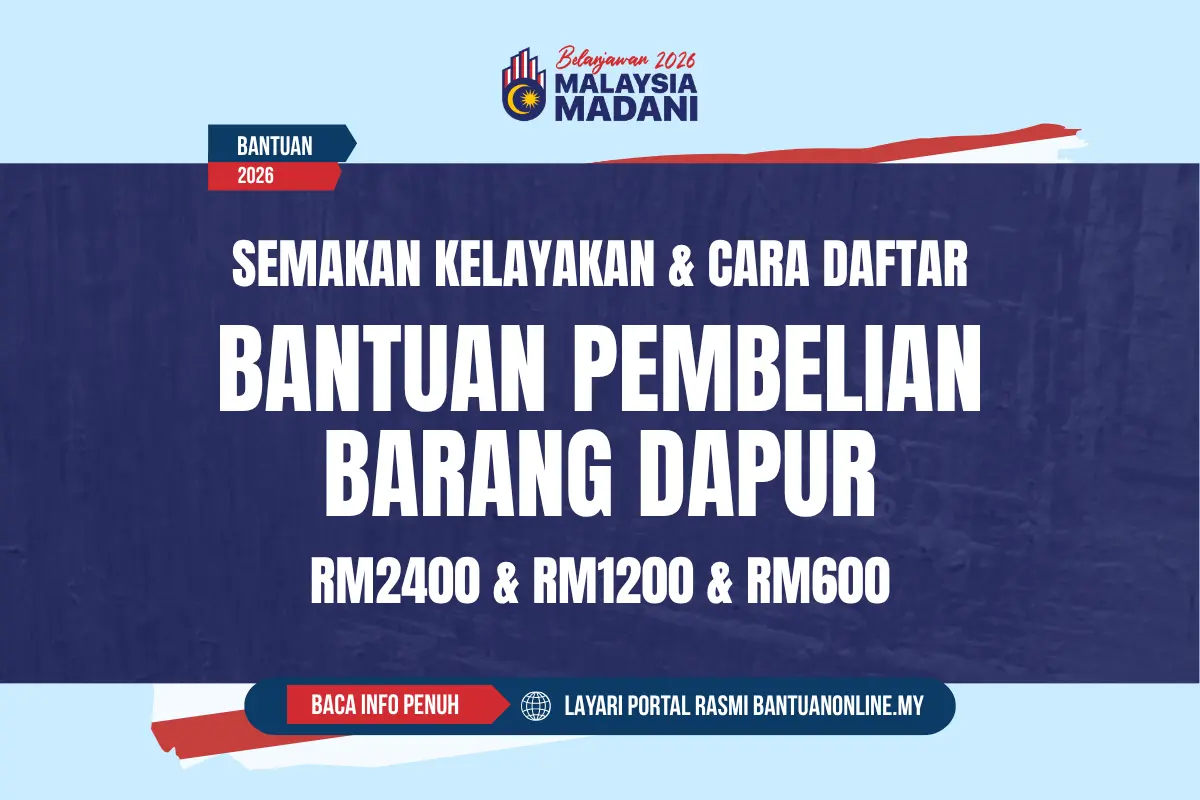 BANTUAN PEMBELIAN BARANG DAPUR 2026
