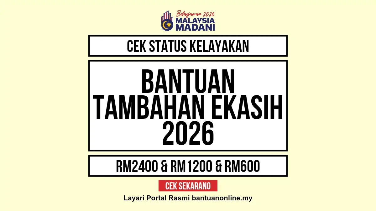 BANTUAN TAMBAHAN MYKASIH