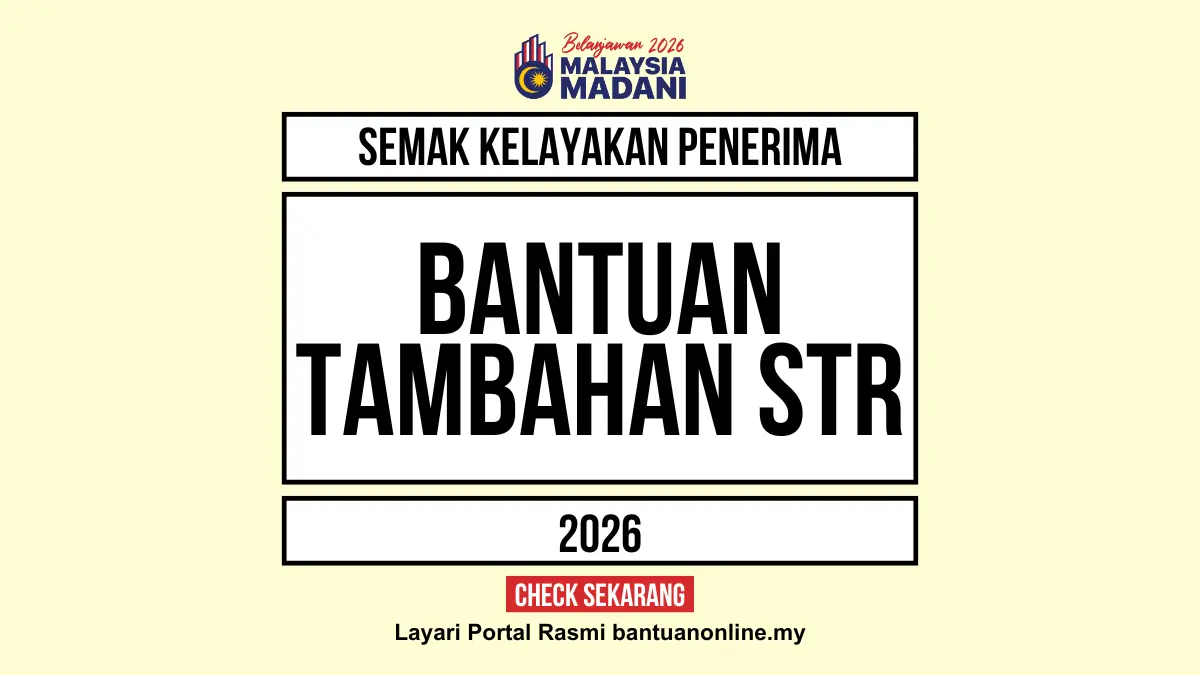 BANTUAN TAMBAHAN STR 2026